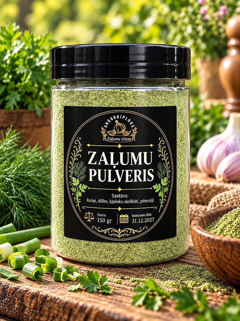 Kaltēto zaļumu maisījums 150gr