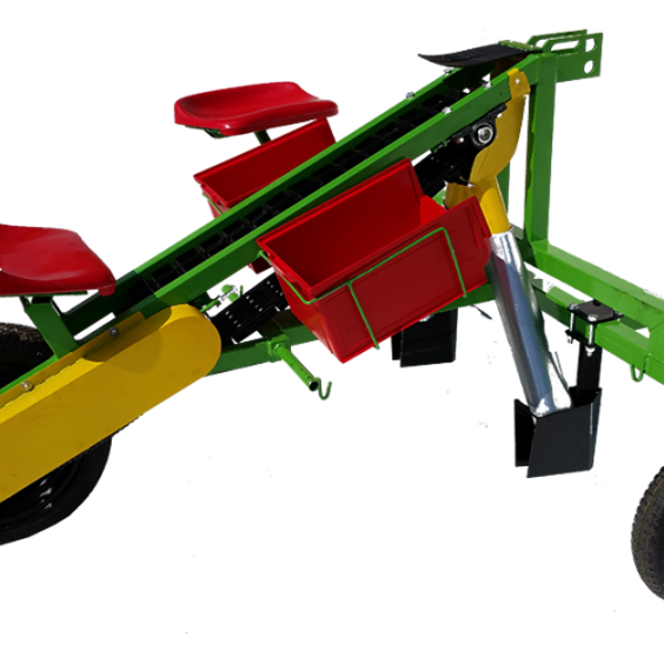 2 vagu pusautomātiskais ķiploku stādītājs