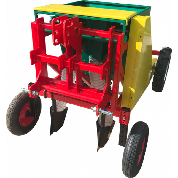 2 vagu ķiploku-sīpolu stādītājs MINI traktoram