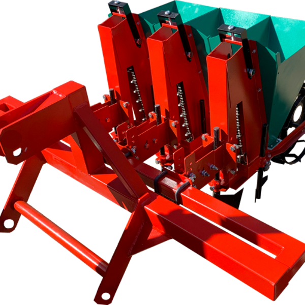 Stādītājs - pupiņas, sīpoli, ķiploki , tulpes, kartupeļi MINI traktoram